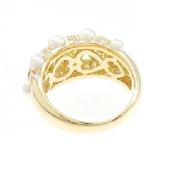 Nhẫn ngọc trai Akoya 750YG - Hàng hiệu Authentic 852705