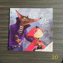 Ehon - Cô Bé Quàng Khăn Đỏ - Charles Perrault#HATRA