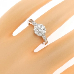 Nhẫn kim cương hoa PT900 0.56CT - Hàng hiệu Authentic 853309