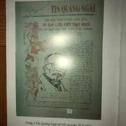 Lịch sử Báo chí Cách mạng tỉnh Quảng Ngãi 1930 - 2010 698459