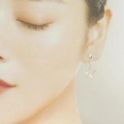 K18YG Bông tai sao - Hàng hiệu Chính hãng 864876