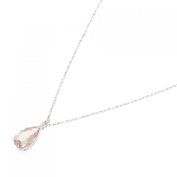 K18WG Morganite Necklace 2.01CT - Hàng hiệu Authentic 860914