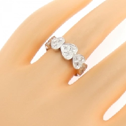 Nhẫn kim cương hình trái tim PT900 0.11CT - Hàng hiệu Authentic 850358