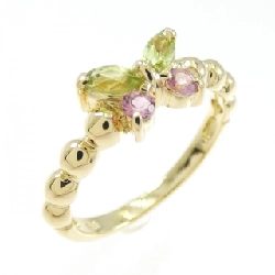 Nhẫn Peridot K18YG Bướm