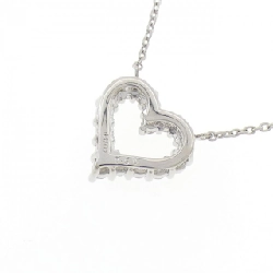 Dây chuyền kim cương hình trái tim PT900/PT850 0.50CT - Hàng hiệu chính hãng 856795