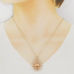 K18PG Beryl Necklace 5.39CT - Hàng hiệu Authentic 857322