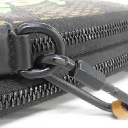 Túi đeo chéo Louis Vuitton Damier Giant (LV Squared) Double Phone Pouch N40377 - Hàng hiệu Chính hãng 802413