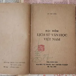 ĐẶC ĐIỂM LỊCH SỬ VĂN HỌC VIỆT NAM - Giáo sư Lê Trí Viễn 717579