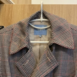 Áo trech coat kẻ 546946