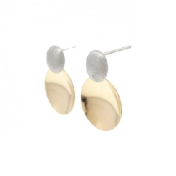 K18YG/PT900 Bông tai - Hàng hiệu Authentic 866396