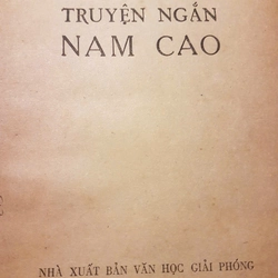 Truyện ngắn Nam Cao, xuất bản năm 1976 - Sách xưa, sách quý sưu tầm 25752