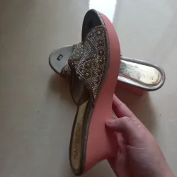 Giày đế xuồng đính đá size 38 1012926