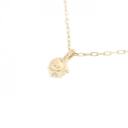 K18YG Solitaire Dây chuyền kim cương 0.10CT - Hàng hiệu Chính hãng 862496