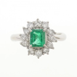 Nhẫn Emerald PT900 0.44CT - Hàng hiệu Chính hãng 850814