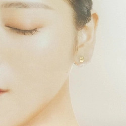 K18YG Bông tai - Hàng hiệu Chính hãng 864870