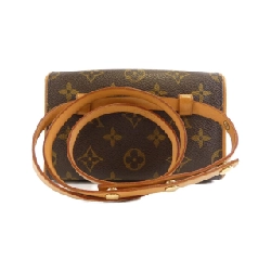 Túi đeo hông Louis Vuitton Monogram Pochette Florentine S M51855+M67304 608344