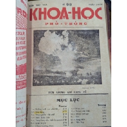 Khoa học phổ thông số 94 -105 ( trọn 12 số đóng chung bìa cứng ) 127134