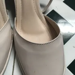 Giày cao gót 5p Luvia màu kem size 40 1029937