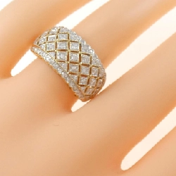 Nhẫn kim cương K18YG/K18WG 0.44CT 672334