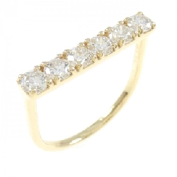 【Sản phẩm mới】Nhẫn kim cương K18YG 0.85CT