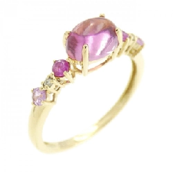 Nhẫn Tourmaline K18YG 0.75CT