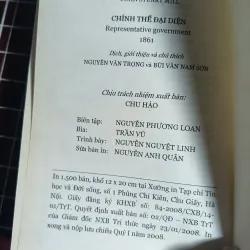 Chính thể đại diện - John Stuart Mill 754703