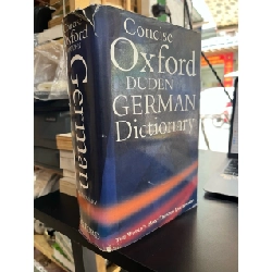 Concise Oxford duden German Dictionary