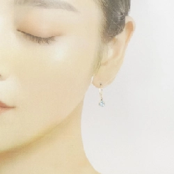 K18YG Blue Topaz Bông tai - Hàng hiệu Chính hãng 869384