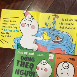 MIU BÉ NHỎ : sách dạy kĩ năng sống cho trẻ mẫu giáo : bộ 5 cuốn  1034666