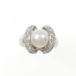 Nhẫn ngọc trai Akoya PT900 8.2mm - Hàng hiệu Authentic 847926