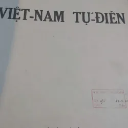 Việt Nam tự điển của Hội Khai Trí Tiến Đức  935111