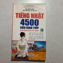 Tiếng Nhật 4500 câu giao tiếp