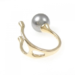 Hirotaka Nhẫn Ngọc Trai Đen 10.4mm - Hàng hiệu Chính hãng 834705