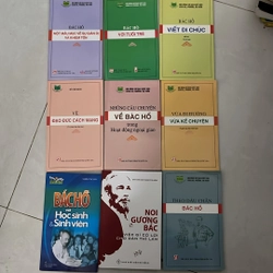 Combo 9 cuốn sách về Bác Hồ