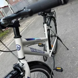 Xe Đạp Thông Nhat MẠNH MẼ Khung Kim Loại Phối Đen Trắng 677368