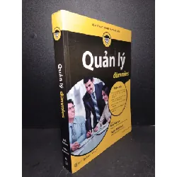 [Sách Cũ SCGR] Quản lý for dummies a wiley brand mới 90% ố bẩn nhẹ, lỗi trang cuối, có mộc nhà phát hành 2018 HCM2103 QUẢN TRỊ