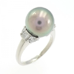 Nhẫn ngọc trai đen PT900 11.6mm - Hàng hiệu Chính hãng