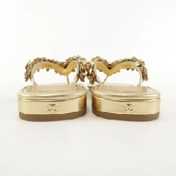 【Mã giảm giá】Giày sandal CHANEL 663668