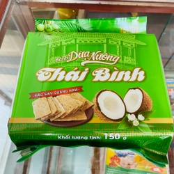 1 Gói bánh dừa nướng Thái Bình 150g - Đặc sản Quảng Nam 