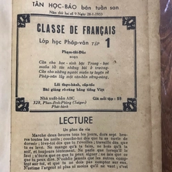 CLASSE DE FRANCAIS 1-30 ( LỚP HỌC PHÁP VĂN ) - PHẠM ĐẮC 478060