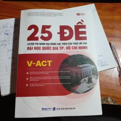 25 đề luyện thi đánh giá năng lực vact đại học quốc gia tp. Hồ Chí Minh
