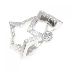 Nhẫn nhẫn ngón tay kim cương K18WG 0.21CT