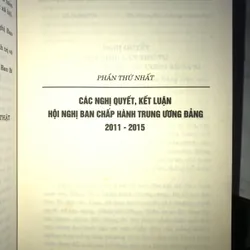 Các nghị quyết của Trung ương Đảng 2011 - 2015 705291