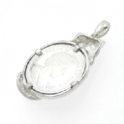 PT1000(枠) Dây chuyền đồng tiền kim cương 0.015CT - Hàng hiệu Authentic 864936