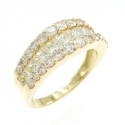 Nhẫn kim cương K18YG 2.00CT