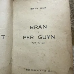 Kịch Ibsen - BRAN Per GUYN- 400 trang - Tuấn Độ dịch -1977 999033