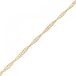 Vòng tay vàng nguyên chất/K18YG - Hàng hiệu Authentic