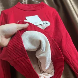 Áo len lót nỉ nhung 778611