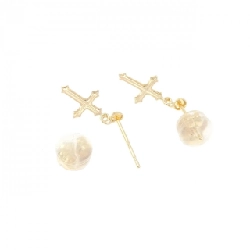 K18YG Khuyên Tai Đan Chéo - Hàng hiệu Chính hãng 869075