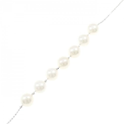 K18WG Vòng tay ngọc trai Akoya - Hàng hiệu Authentic